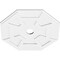 Ekena Millwork Logan Architectural Grade PVC Contemporary Ceiling Medallion, 24"OD x 3"ID x 8 1/4"C x 1"P CMP24LG-03000 - alternate 3